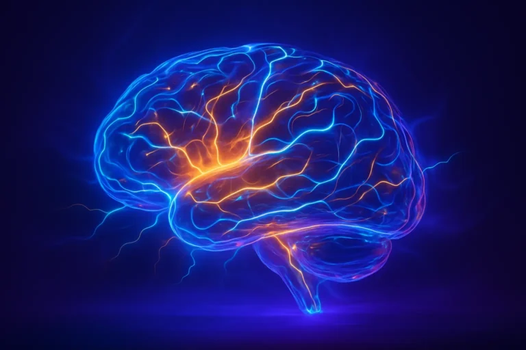 stress relief techniques illustration — calm mind and body